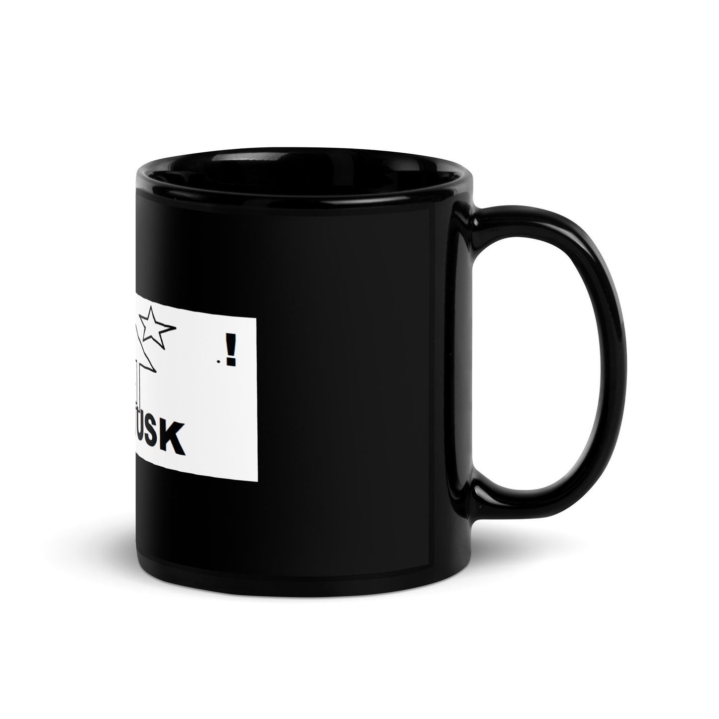 Elon Musk Blackfan Glossy Mug