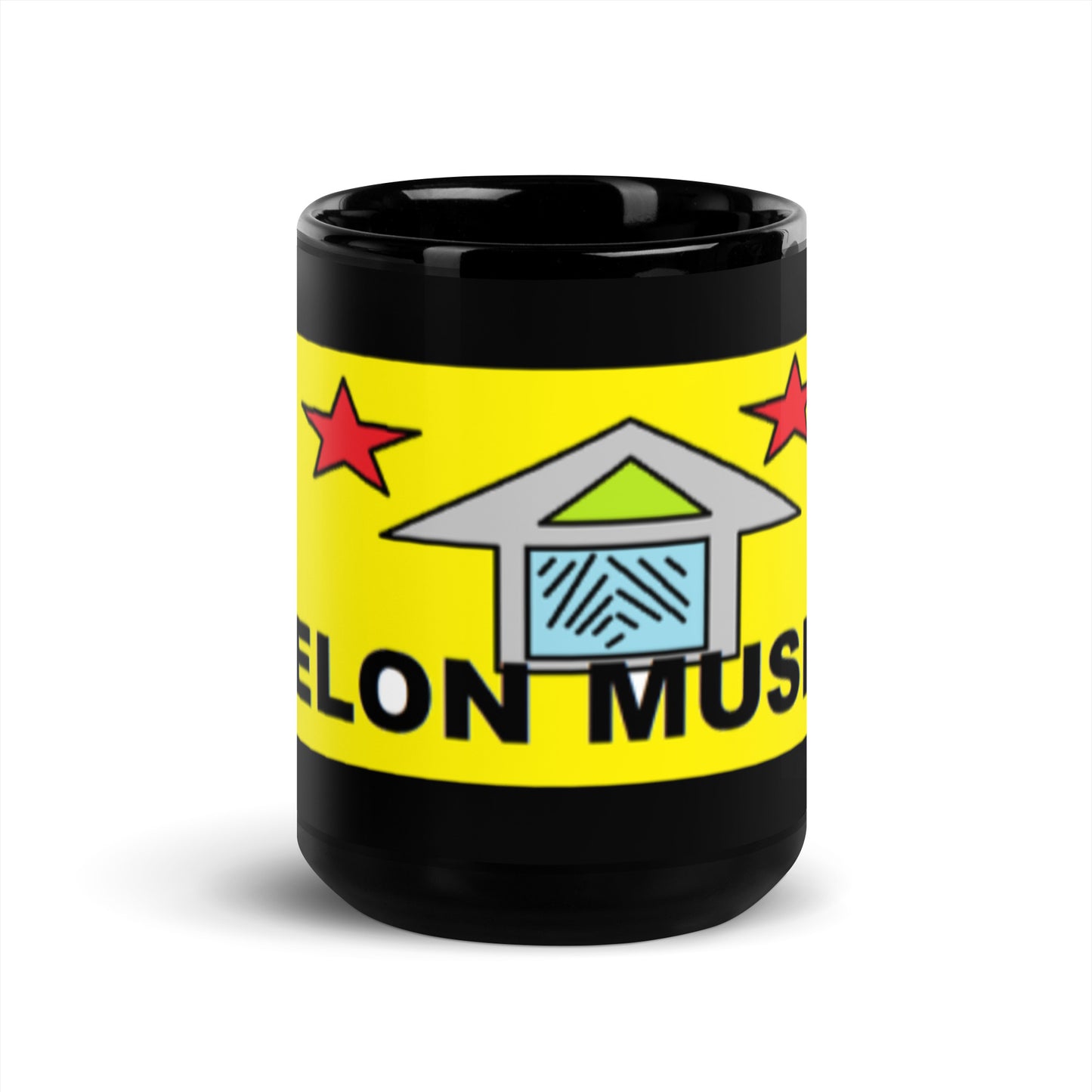 EBlack Glossy Mug