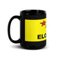 EBlack Glossy Mug