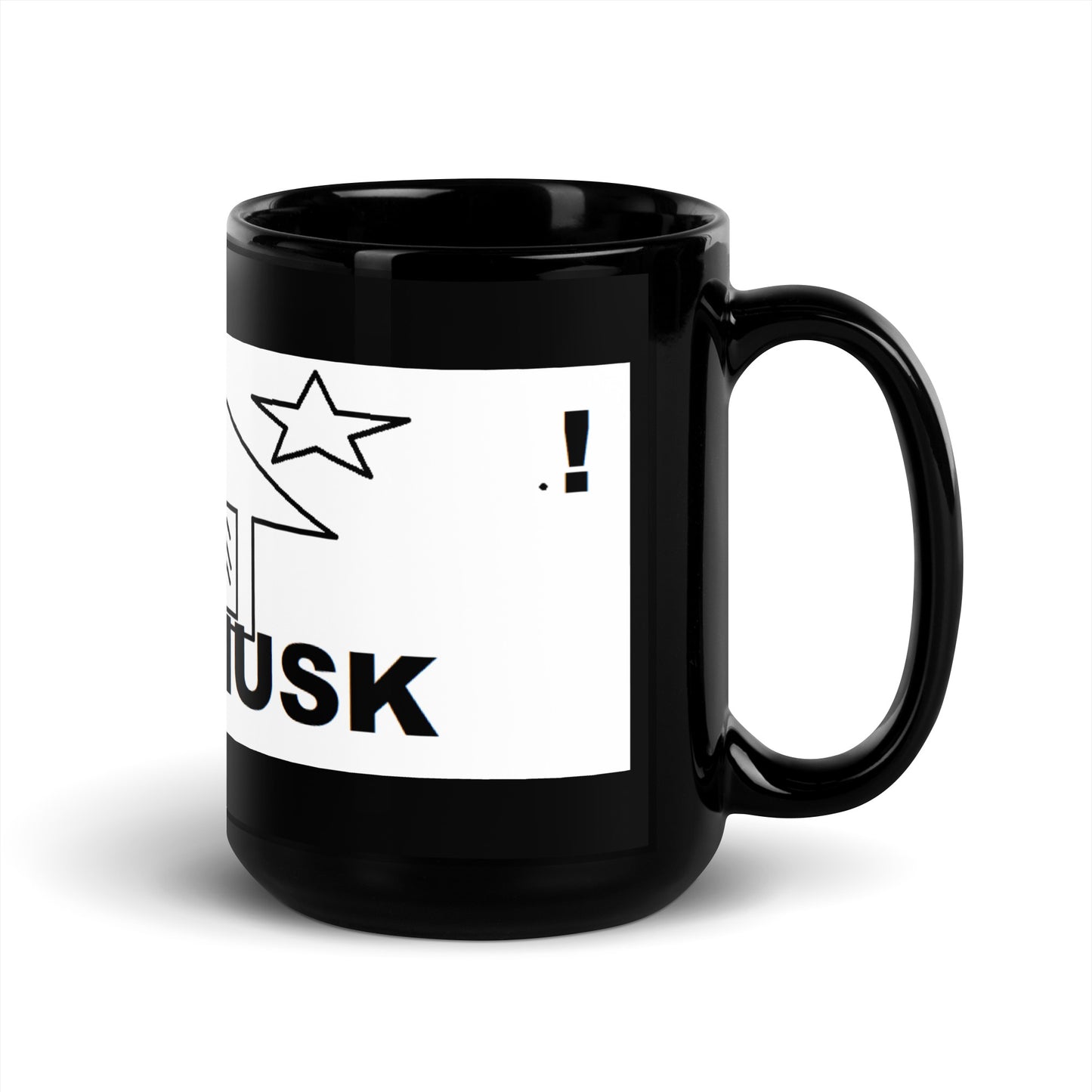 ELON MUSK ELECTROBEEBlack Glossy Mug