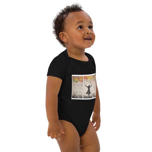 Organic cotton baby bodysuit