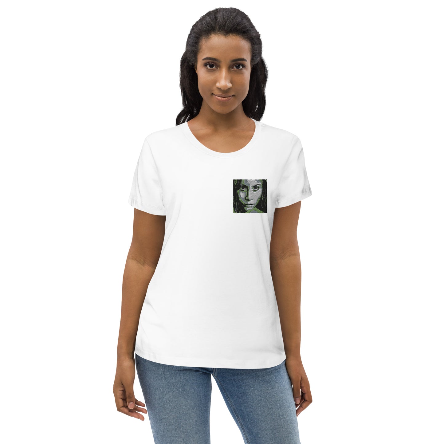 Women's fitted eco tee