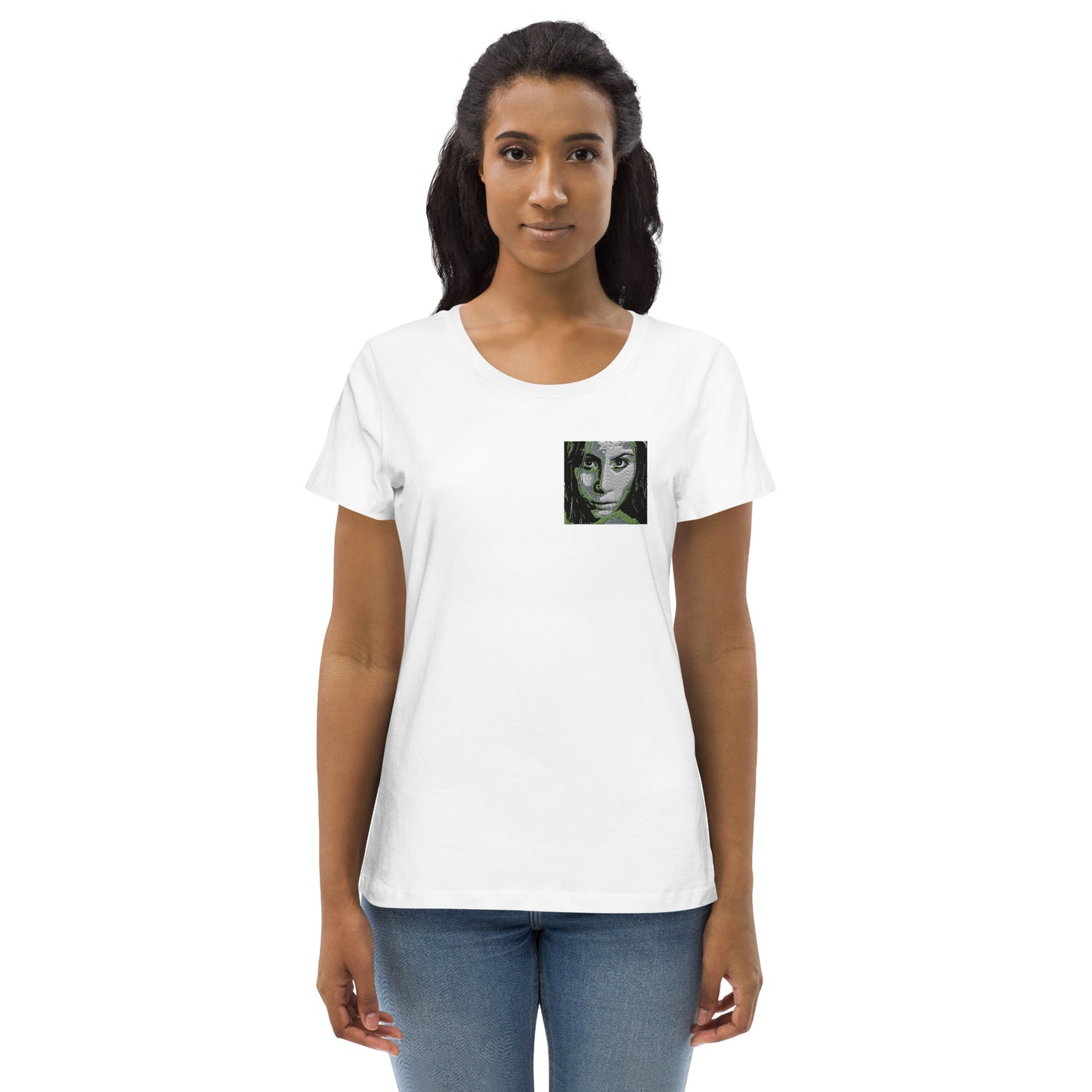 Women's fitted eco tee