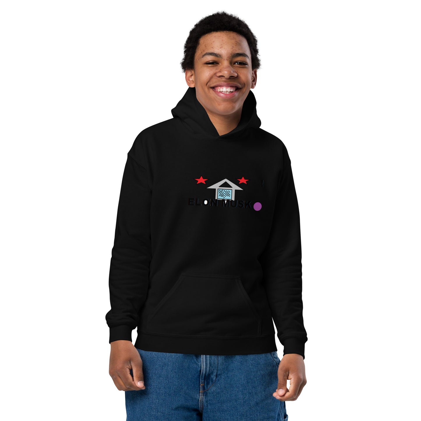 Elon Musk JethouseYouth heavy blend hoodie