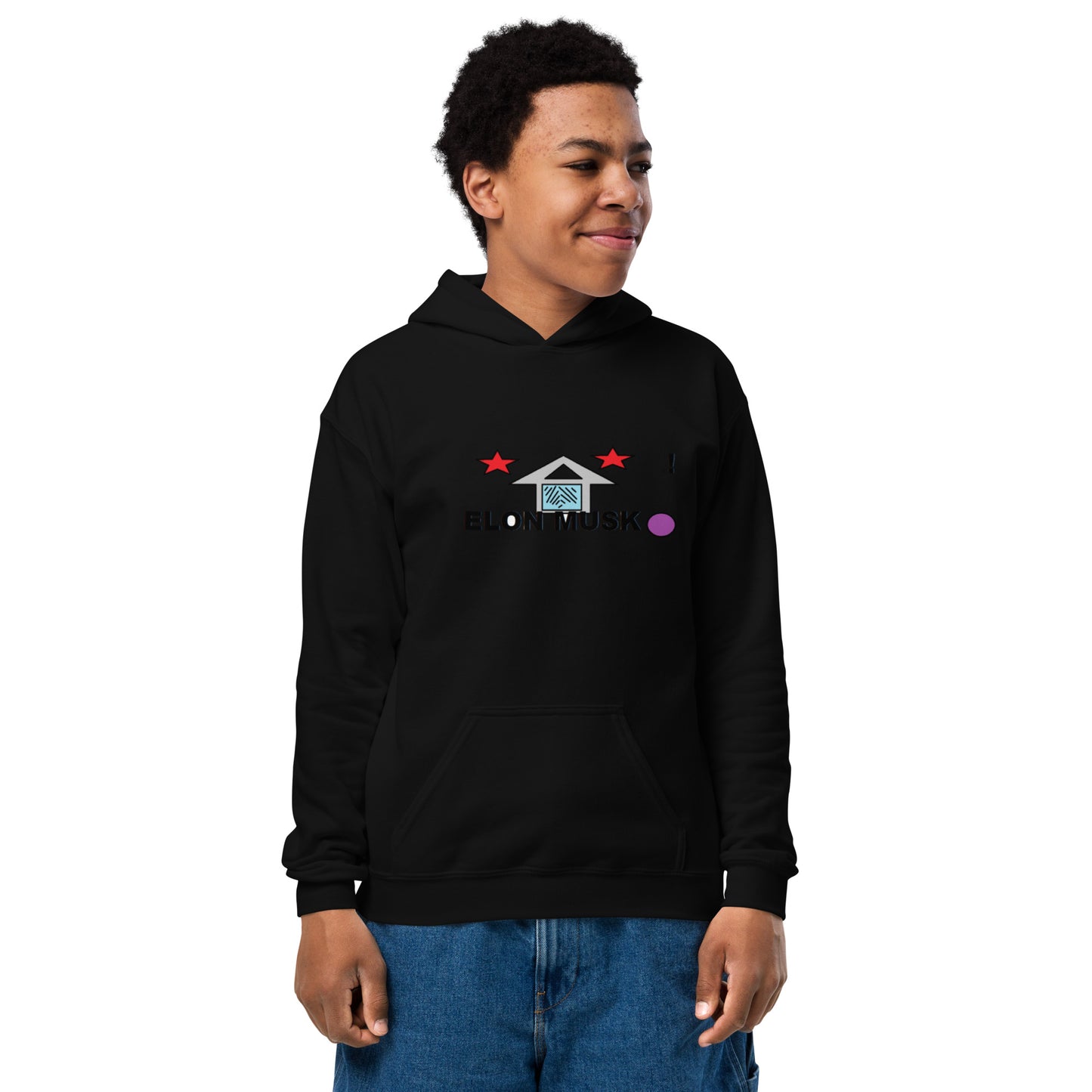 Elon Musk JethouseYouth heavy blend hoodie