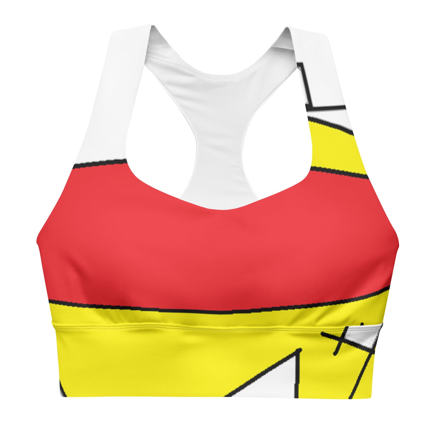 Longline sports bra