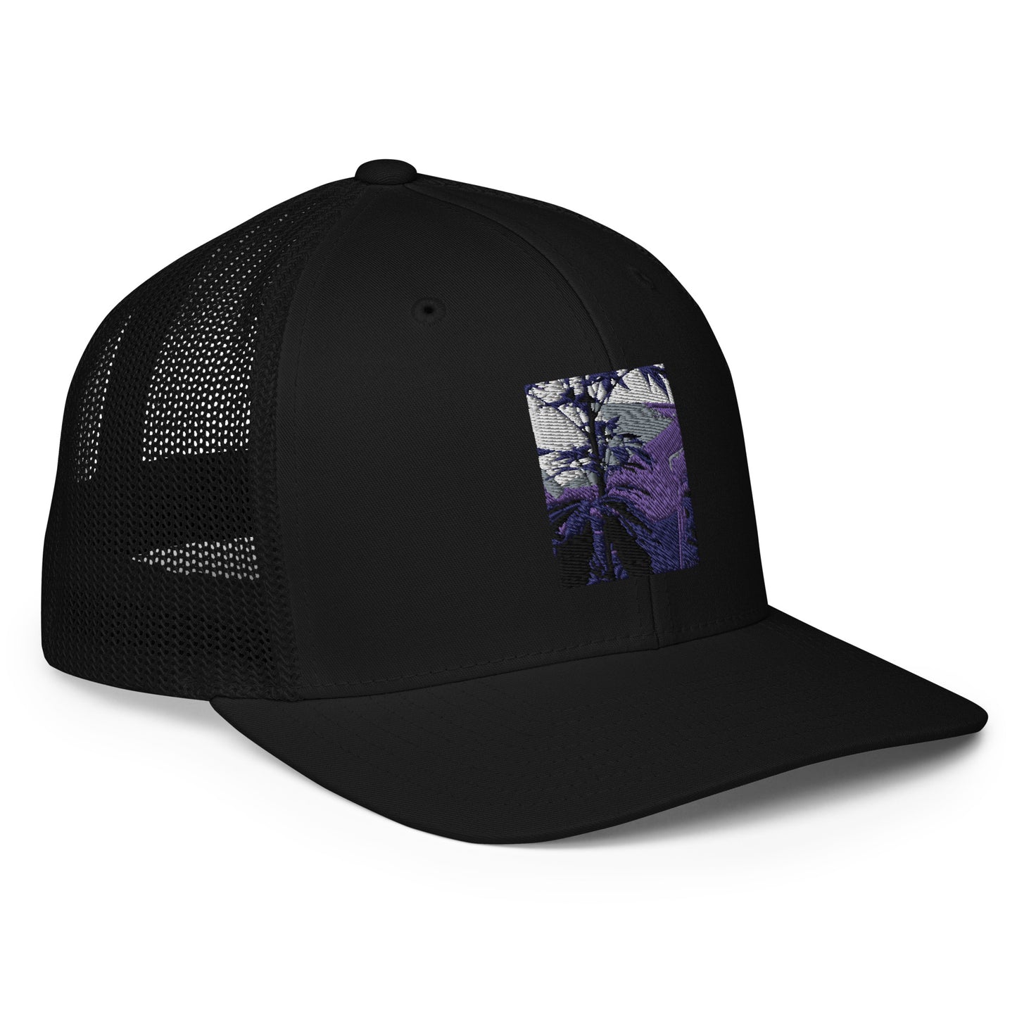 Mesh back trucker cap