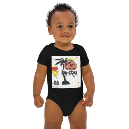 Organic cotton baby bodysuit