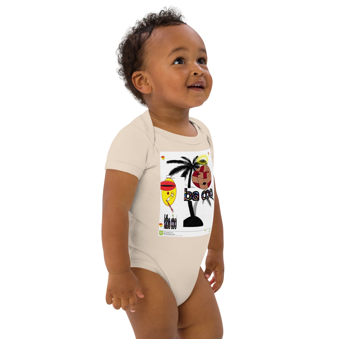 Organic cotton baby bodysuit