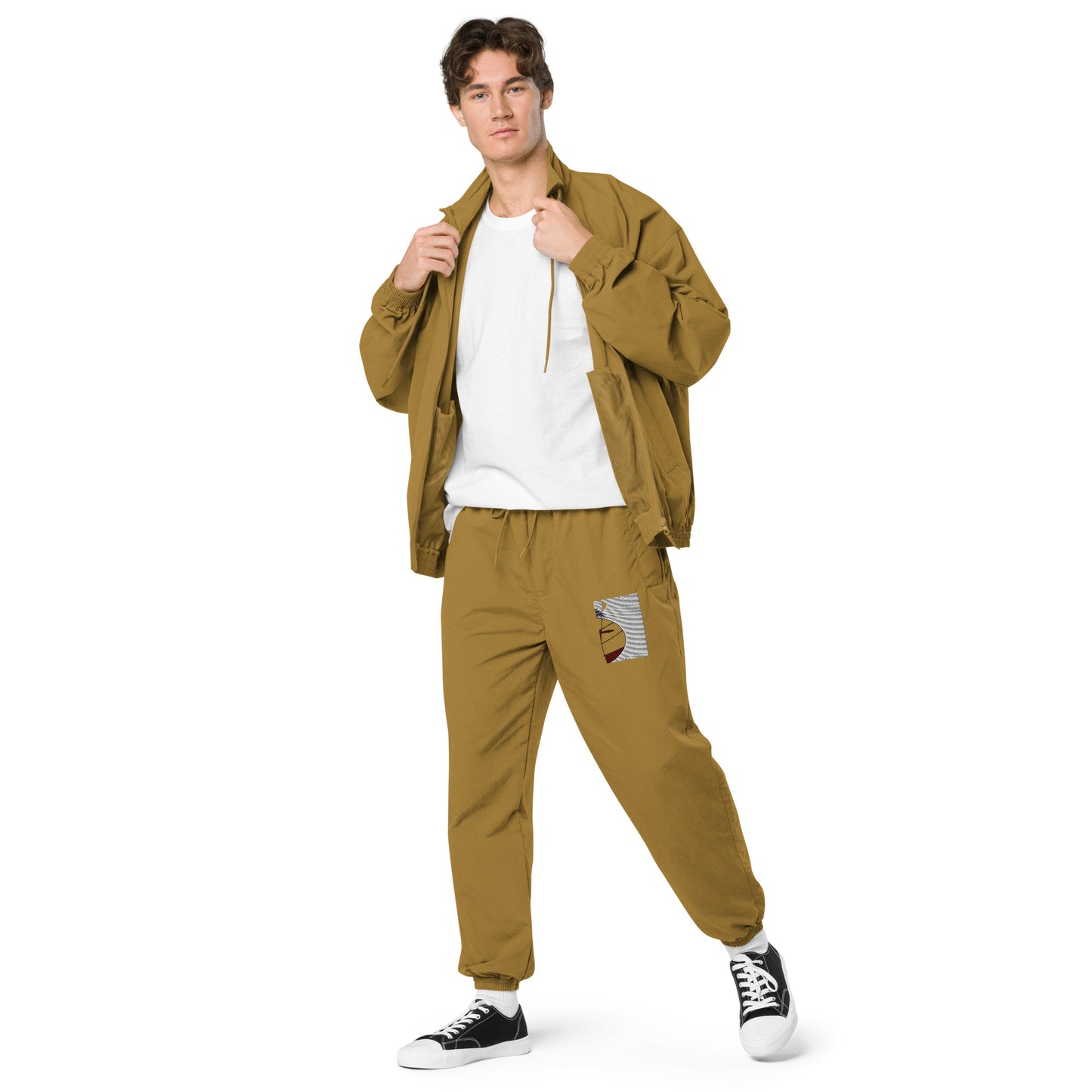 Recycled tracksuit trousers