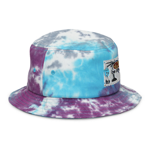 Tie-dye bucket hat