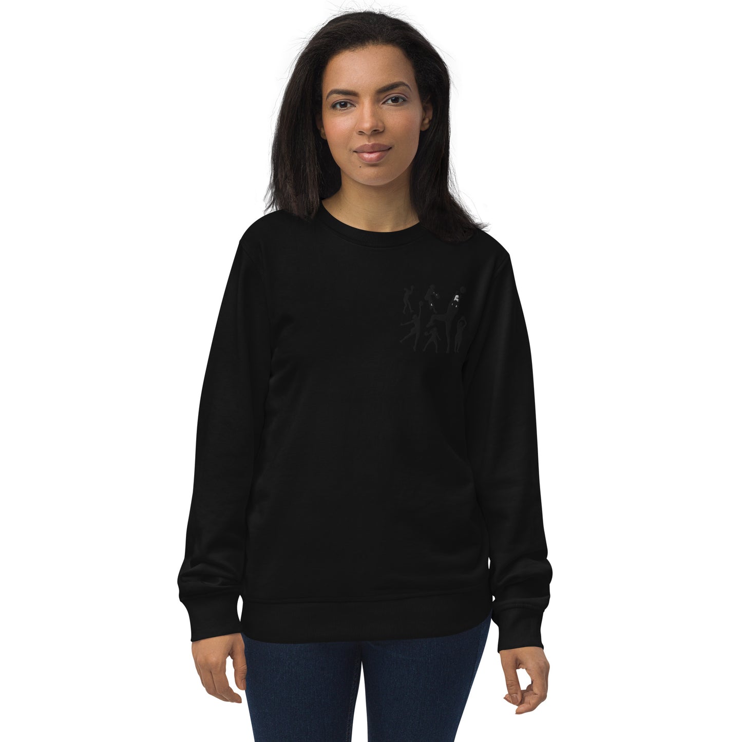 Unisex organic basketnall sweatshirt sweatshirt