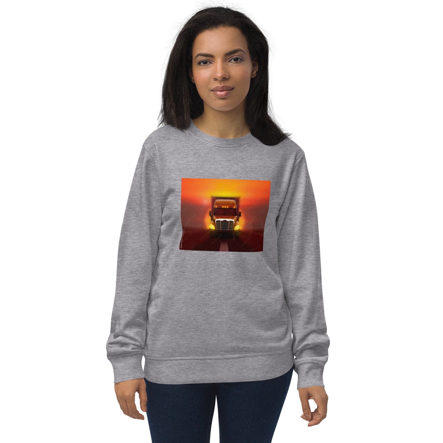 truckergangUnisex organic sweatshirt