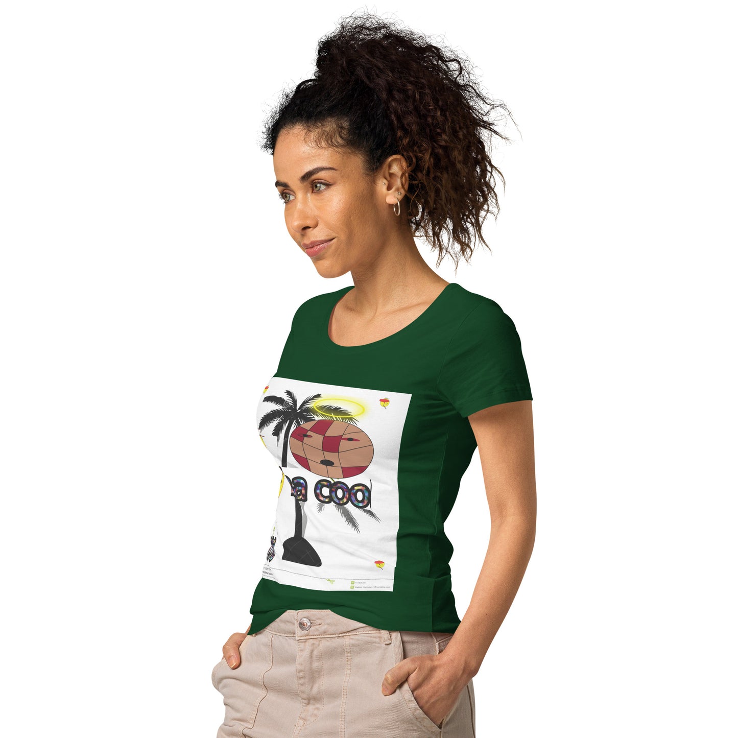 Women’s basic organic t-shirt