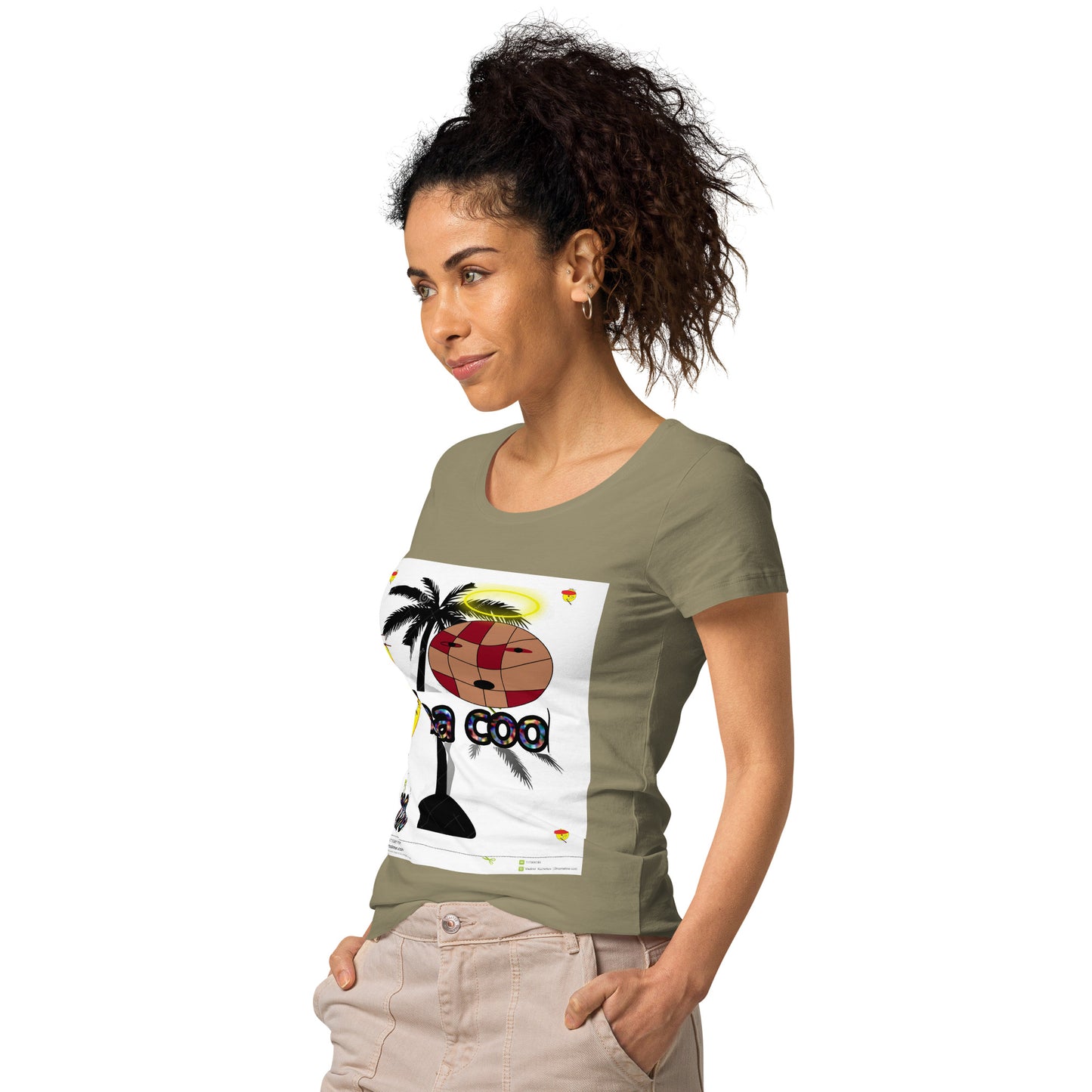 Women’s basic organic t-shirt