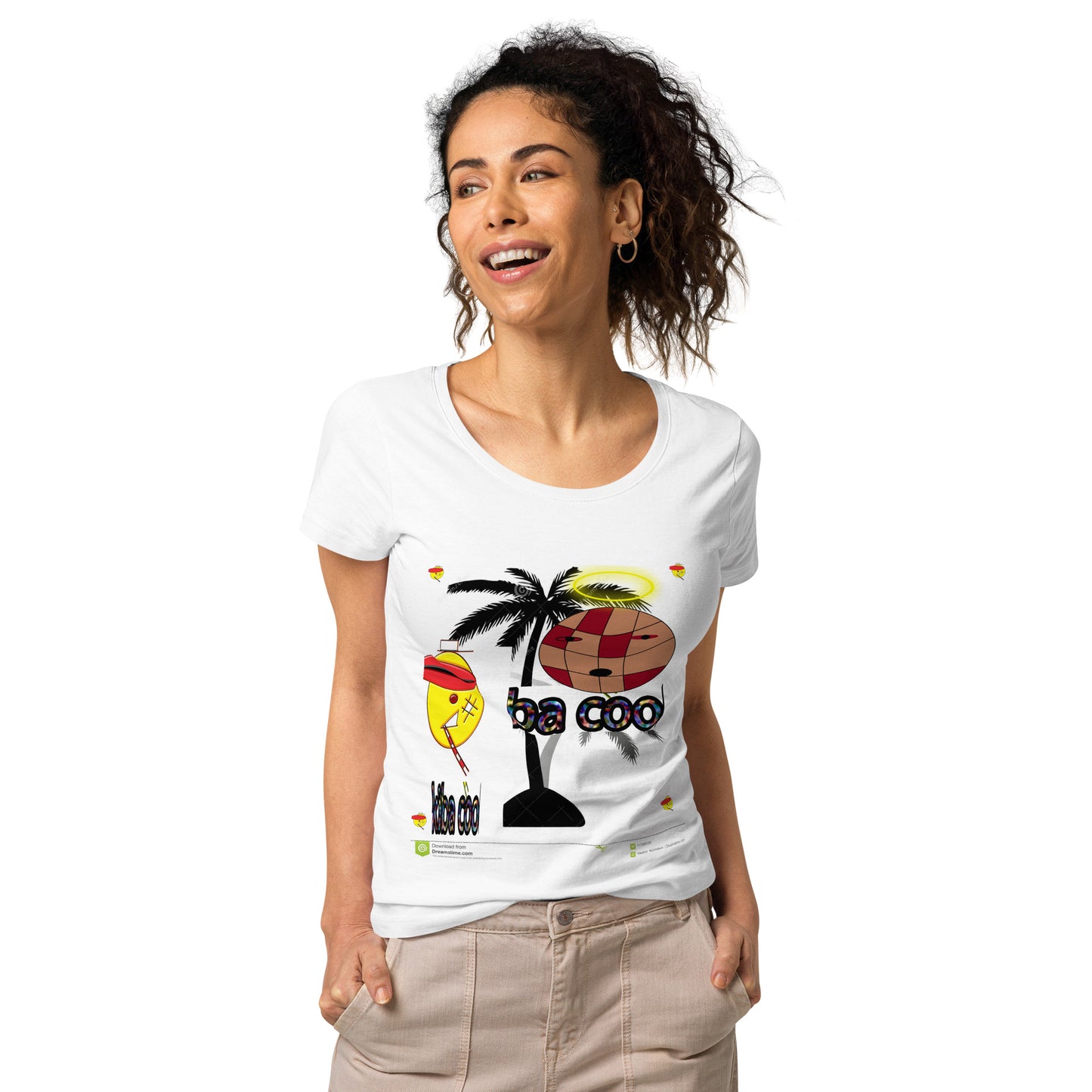 Women’s basic organic t-shirt