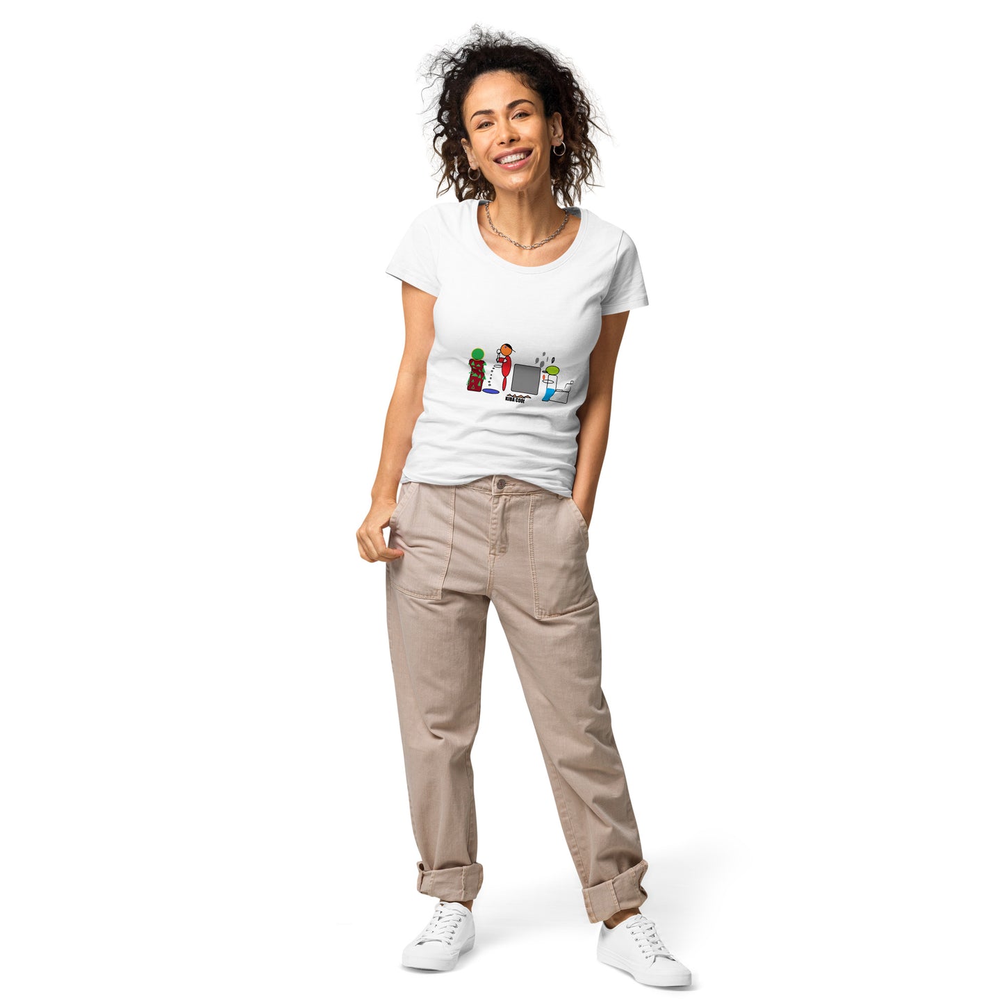 Women’s basic organic t-shirt