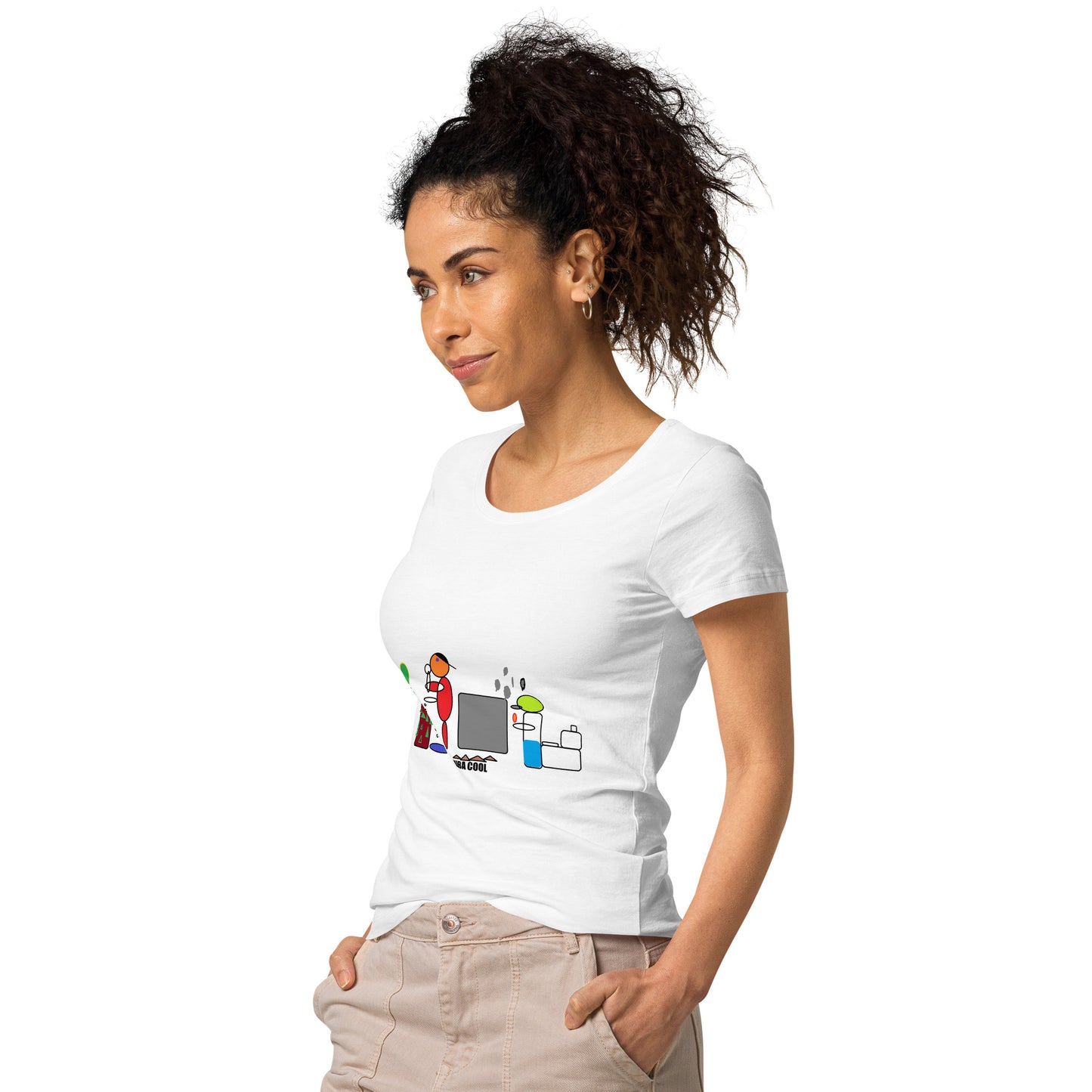 Women’s basic organic t-shirt