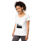 Women’s fitted v-neck t-shirt